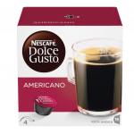 Капсулы для кофемашин NESCAFE Dolce Gusto Americano, натуральный кофе, 16 шт*10г, ш/к68983