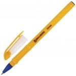 Ручка шариковая масляная BRAUBERG Oil Sharp, СИНЯЯ, корпус оранжевый, 0,7мм, линия 0,5мм, 141532