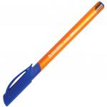 Ручка шариковая масляная с грипом BRAUBERG Extra Glide GT Tone Orange, СИНЯЯ, 0,7мм, 0,35мм,142923