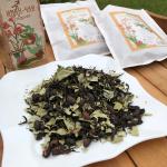 «Иван-чай с кизилом» с листом и ягодами кизила