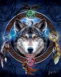 Волк, фазы луны и стихии