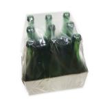 Бутылка Астра, зеленое стекло 0,75 литра, 9 шт