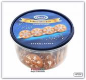 Печенье пряное с сахарной глазурью Only Snowflakes Spekulatius biscuits 300 гр