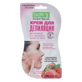 Крем для депиляции LADY S Comfort Naturals деликатный,  для удаления волос на лице,  10  мл