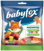 Жев.Марм babyfox бегемоты  70г/50