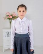 Блуза для девочки Модель 0040Д (полуприталенный силует)