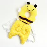 Рюкзачок-подушка для безопасности малыша "Пчелка", цвет желтый