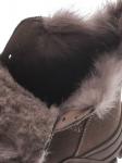 !Z20120-03-18A коричневый (Нат.кожа/Шерсть) Ботинки женские