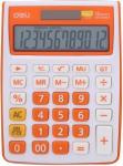 Калькулятор наст. оранжевый 12-разр.,E1238/OR