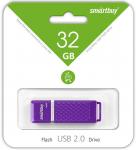 Флэш-диск (флэшка) USB 32GB Smartbuy Quartz series Violet (SB32GBQZ-V)