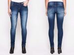 Брюки джинсовые жен. темно-синий 79%Хлопок/19%ПЭ/2%ПУ