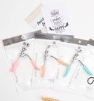 Щипцы для завивки ресниц в zip пакете "Beauty", микс 3-4 цвета, 9см
