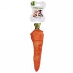 Игрушка для собаки Морковь 21 см мягкая, с пищалкой