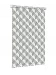 Рулонная штора Кубо 3D , серый               (df-200545-gr)