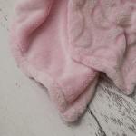 Плед-покрывало MICRO VELUR "Мишки", розовый, 75*100 см                             (otk-100093)