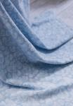 Плед флисовый "Акварельные сердечки", голубой, 100*140 см                             (otk-100109)