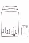 ALMOND 21-179А-11.С1 Юбка