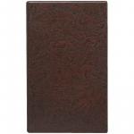 Алфавитная книга ДПС 150*250мм, 24л., 12 файлов-разделителей с карманами для визиток, коричневая, 1735.ЛИ-204