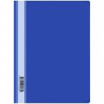 Папка-скоросшиватель пластик. OfficeSpace, А4, 160 мкм, синяя с прозр. верхом, Fms16-5_718