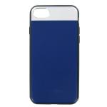 Накладка dotfes G03 Aluminium Alloy Nappa leather Case для iPhone 7/8 (blue)