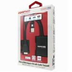 Адаптер VGA (m) to HDMI (f) Promate proLink-V2H (black)