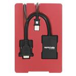 Адаптер VGA (m) to HDMI (f) Promate proLink-V2H (black)