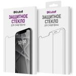 Стекло защитное Full Glue Premium Krutoff для Samsung Galaxy A01/M01 черное