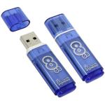 USB флэш-диск 8GB Smart Buy Glossy Blue