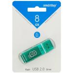 USB флэш-диск 8GB Smart Buy Glossy Green