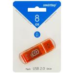 USB флэш-диск 8GB Smart Buy Glossy Orange