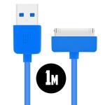Кабель USB REMAX Light (RC-006i4) для iPhone 4/4S (1m) blue