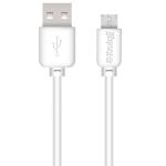 Кабель USB Micro Krutoff Classic (1m) белый