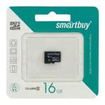 MicroSD 16GB Smart Buy Class 10 без адаптера
