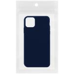 Накладка силиконовая плетеная для iPhone 11 Pro Max (blue) техупаковка