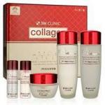 3W Clinic Лифтинг набор по уходу за лицом с коллагеном Collagen Skin Care 3 Items Set 150+150+60+30+30