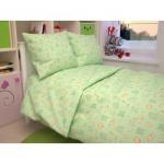 Детский комплект белья  в кроватку Жирафики, цвет зеленый 366-2