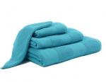 Махровое полотенце "Конфетти"-голубой 70*130 см хлопок 100%