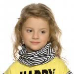GFFX3220 шарф для девочек