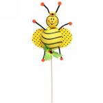 Фигура садовая Пчелка 15*27 см на штекере ДоброСад