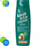 Wash&Go Шампунь с маслом ши для поврежденных волос 400 мл