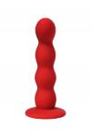 Анальный фаллоимитатор ToDo by Toyfa Favorite, силикон, красный, 13 см, O 2,8 см