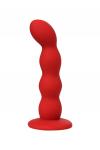 Анальный фаллоимитатор ToDo by Toyfa Favorite, силикон, красный, 13 см, O 2,8 см