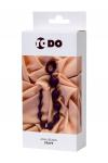 Анальная цепочка ToDo by Toyfa Grape, силикон, фиолетовая, 35 см, O 2,7 см