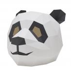 3D маска Панда, сделай сам.