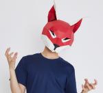 3D маска Рысь, сделай сам.