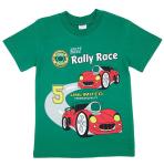 1294-4 футболка детская, зеленая