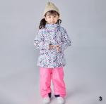 Зимний горнолыжный детский костюм для девочки 5981