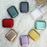 Беспроводная Bluetooth гарнитура Macaron inpods12 с металлическим матовым покрытием/