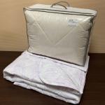 Одеяло "Белые ночи" глосс-сатин 300г/м2 чемодан с наполнителем "силиконизированное волокно"