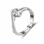 Безразмерное кольцо «Сердце»